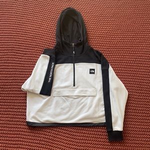 North Face cropped sweatshirt